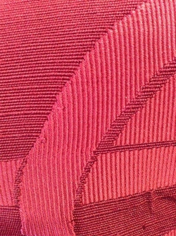 画像: ローズの織り名古屋帯