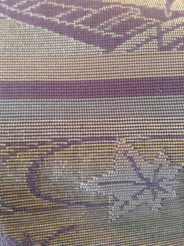 画像: 紫地の夏名古屋帯