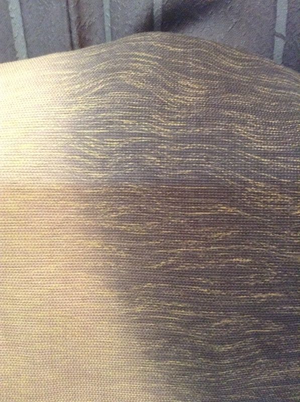 画像: ベージュからグレーへのぼかし 織り名古屋帯